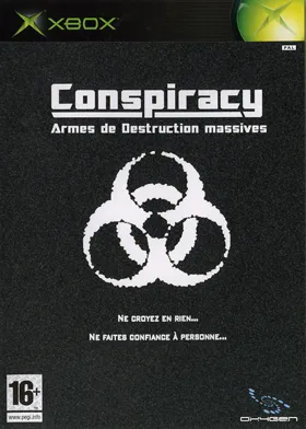 Conspiracy Weapons of Mass Destruction (Europe) box cover front